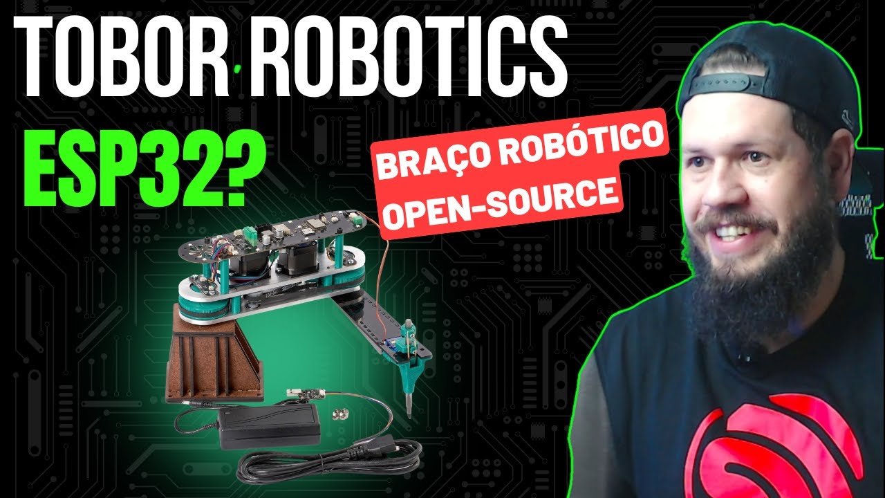 Tobor Robotics: O Braço Robótico Open-Source com ESP32