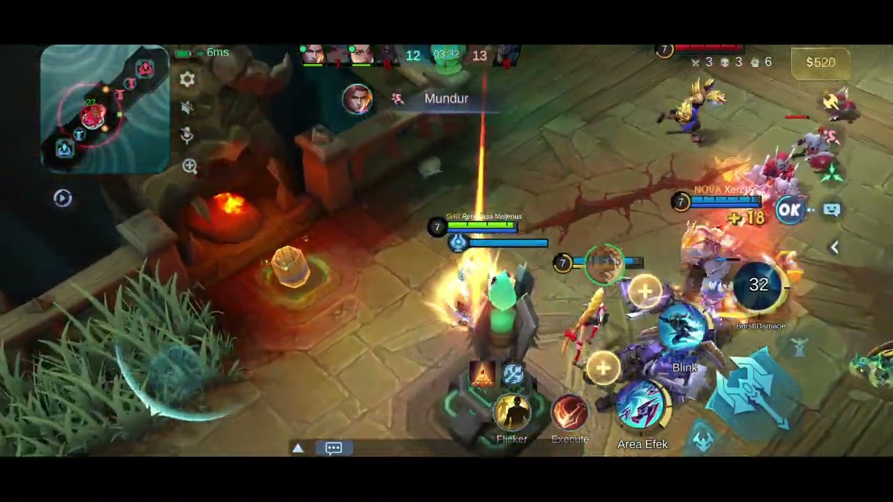 Top Global Saber Gameplay Brawl 9 November 2024 - Mobile Legends