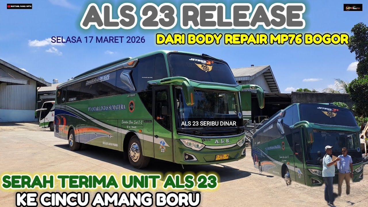 ALS 23 SERIBU DINAR RILIS DARI BODY REPAIR MP76 BOGOR,, SELASA 17 MARET 2026..!!!