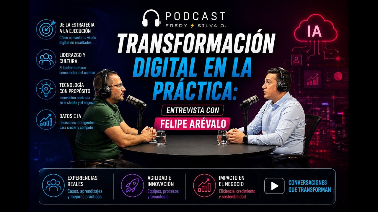 Transformación Digital en la práctica: Entrevista con Felipe Arévalo | CIO & Digital Leaders CAP11