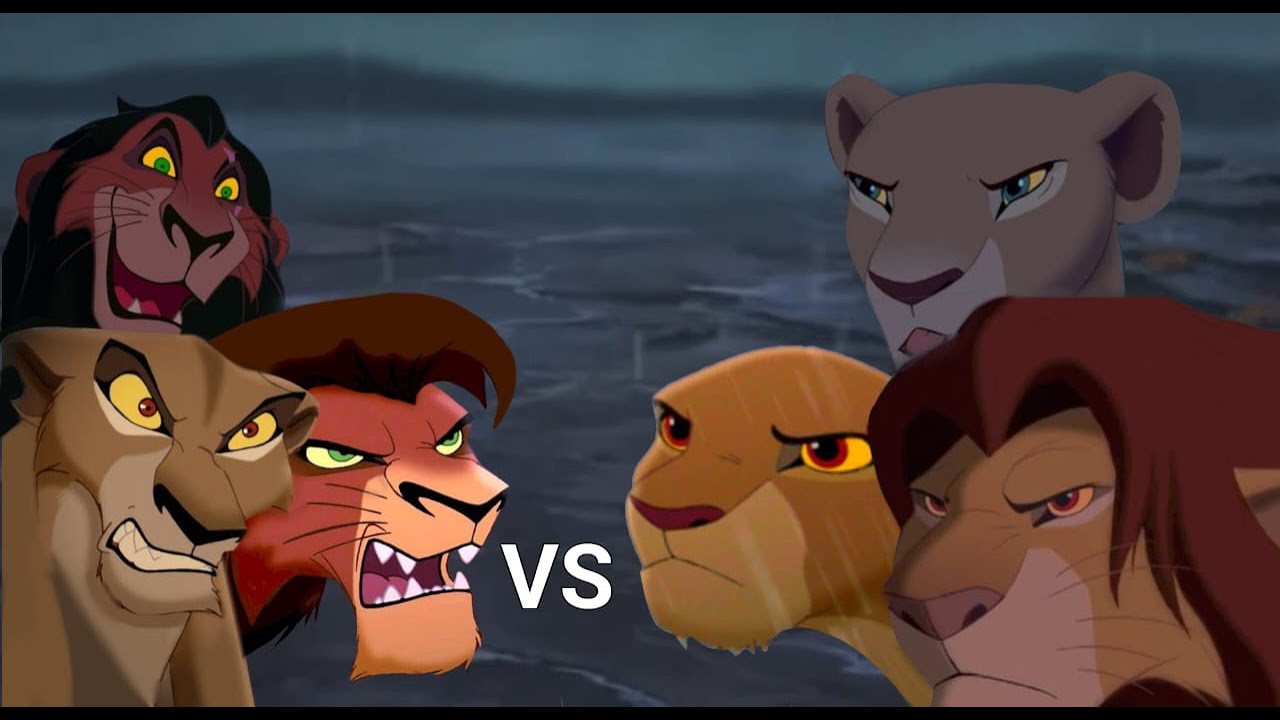 / Scar, Zira, Kovu VS Simba, Nalla, Kiara/ [TLK AU]