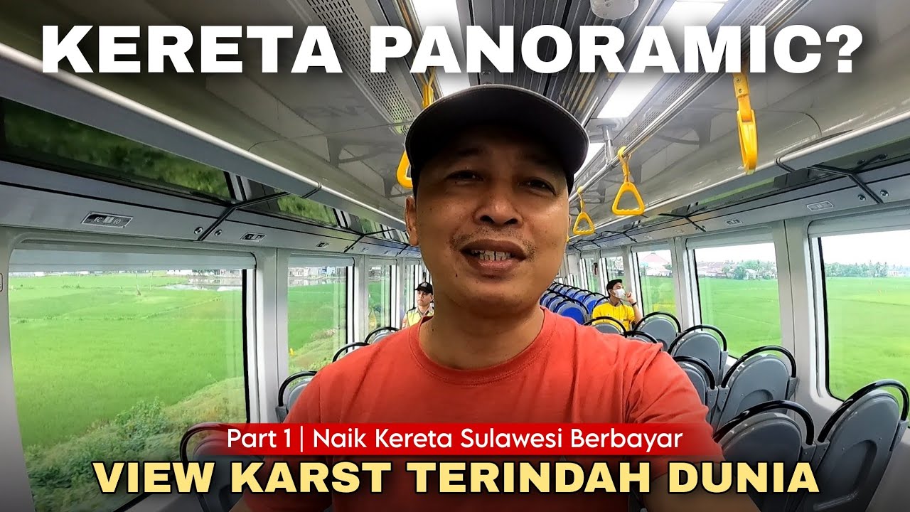 Part 2 | KEINDAHAN JALUR KERETA API MAKASSAR PAREPARE MELEWATI KARST TERINDAH DI DUNIA - Cak Hanto