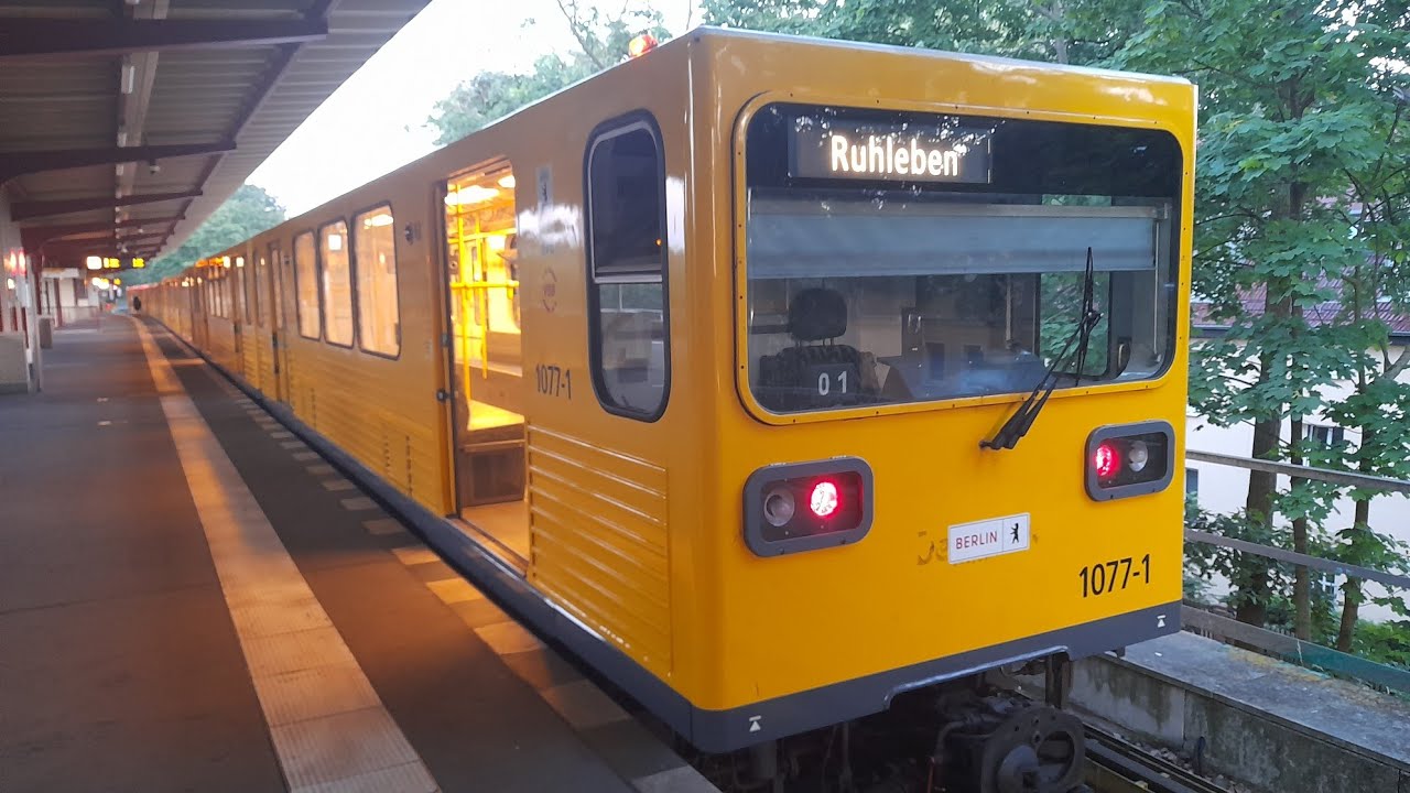 U-Bahn Berlin Mitfahrt von Pankow bis Ruhleben im GI/1E auf der U2 Komplette Linie