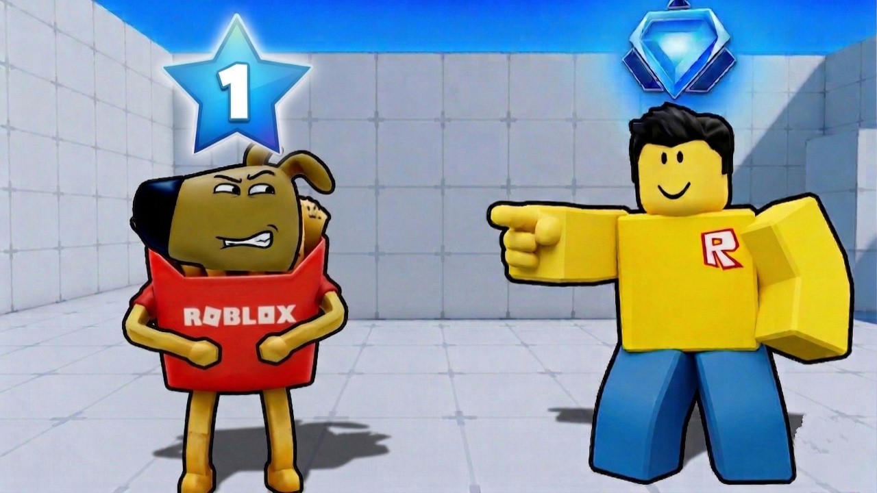 HEIMLICH ALS NOOB EINSCHLEICHEN IN ROBLOX RIVALS