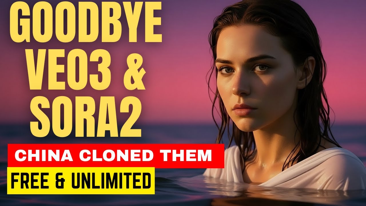 Китайские клоны Veo 3 и Sora 2, но они БЕСПЛАТНЫ и БЕЗЛИМИТНЫ || Бесплатная генерация видео с пом...