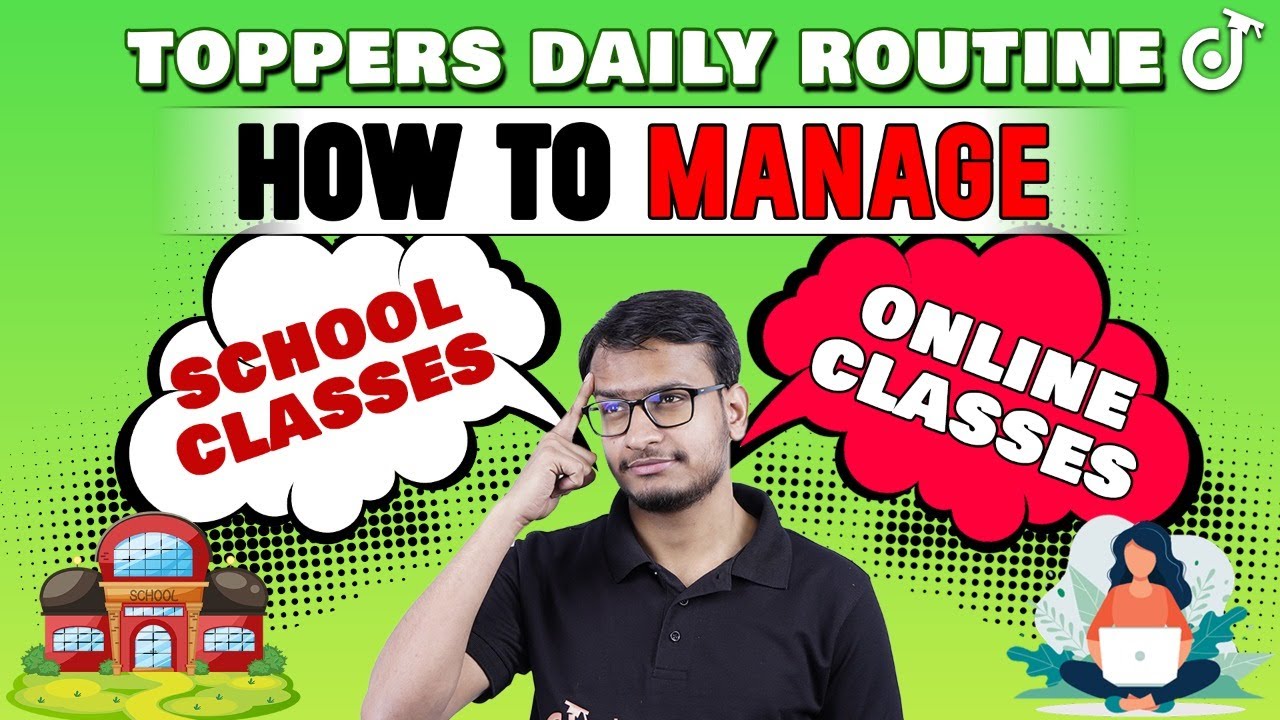 How to Manage School and Online Class | Toppers Student Daily Routine | CBSE Class 10 New Session