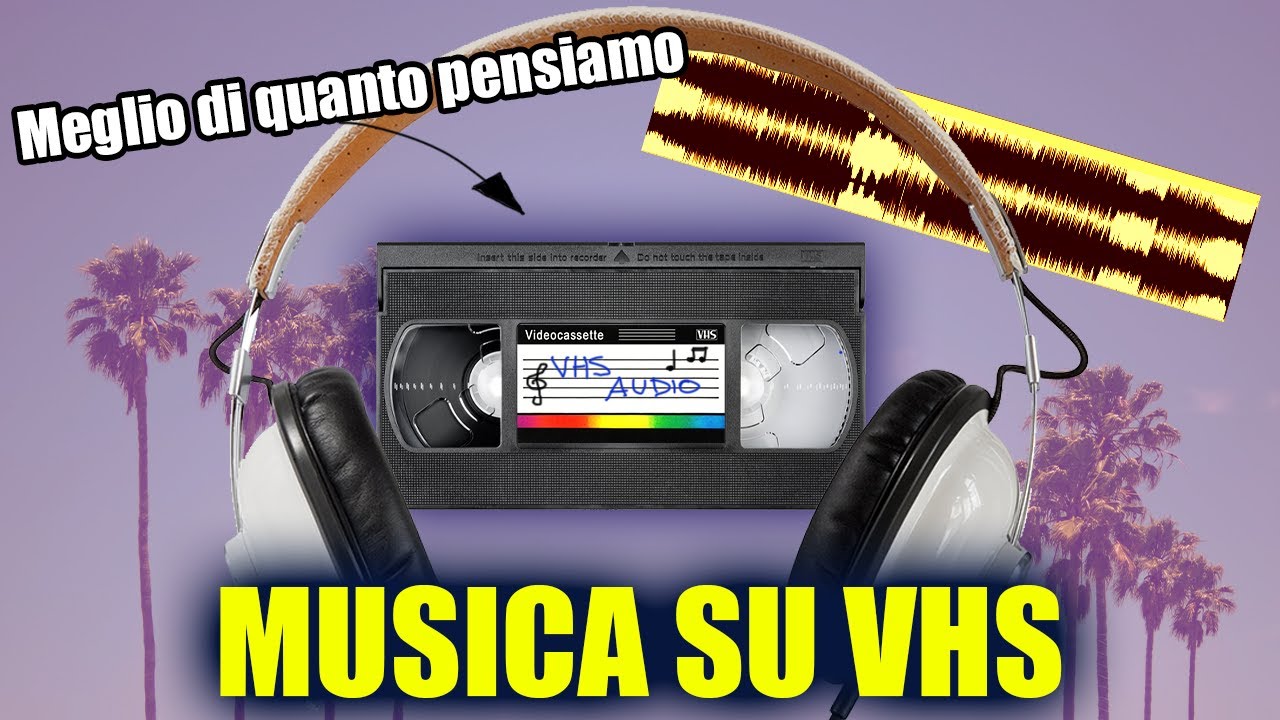 COME SUONANO LE VIDEOCASSETTE? 📼 Provo a registrare musica e audio su una VHS!