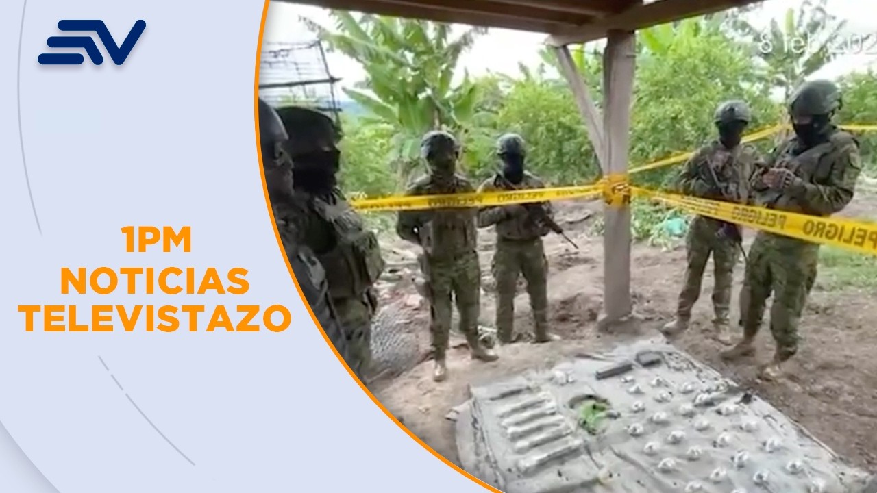 Manabí: Los uniformados hallaron armas en una zona rural Portoviejo | Televistazo | Ecuavisa
