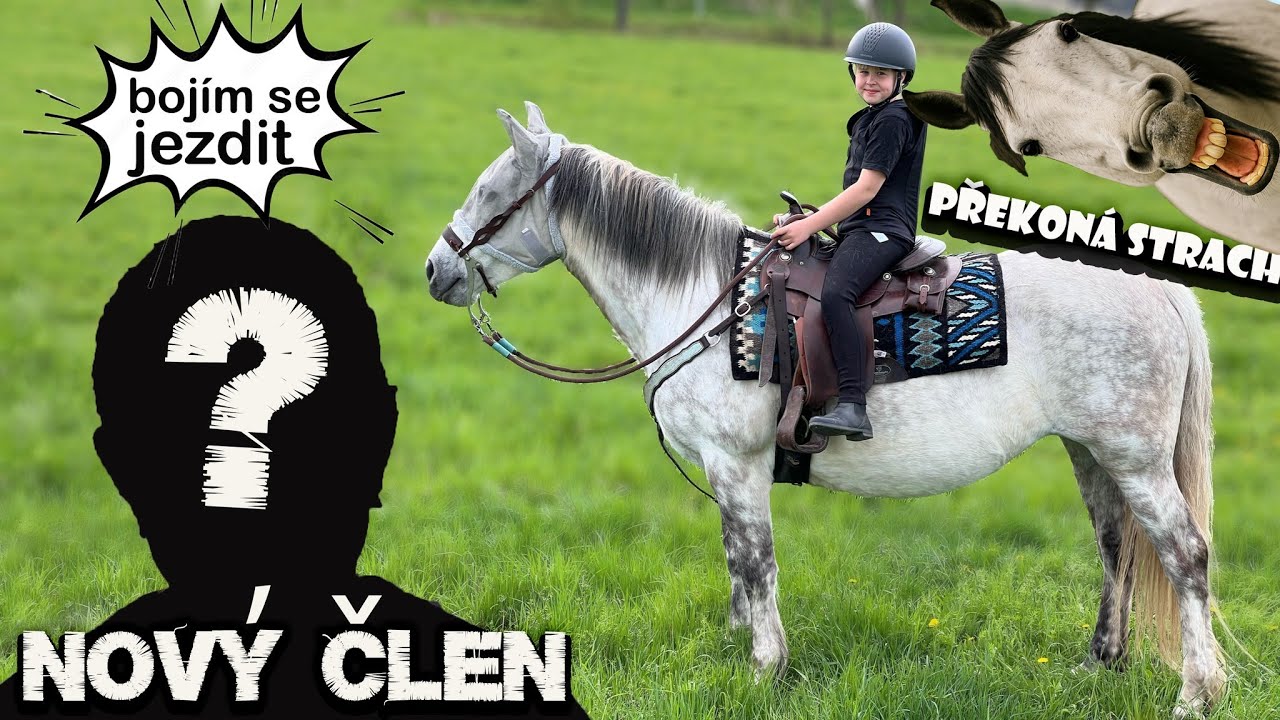 Spadla a teď se bojí? 😱 Nová posila ranče