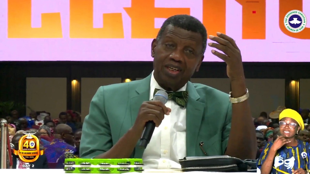 Pastor E.A Adeboye Sermon @RCCG March 2026 HOLY GHOST SERVICE