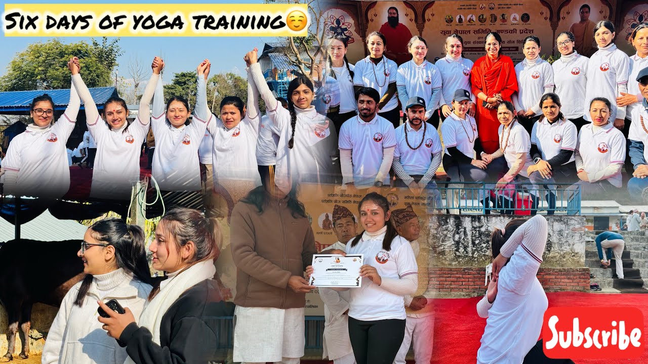 Sharing our yoga training journey❤️#ohm 