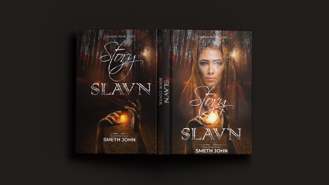 How to Create Professional Book Cover Art Graphic | Adobe Photoshop Cc