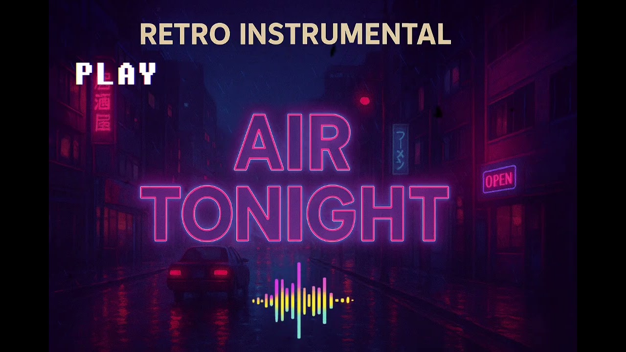 Air Tonight — Synth-Pop | Dreamy Retro 80s | City Pop Instrumental