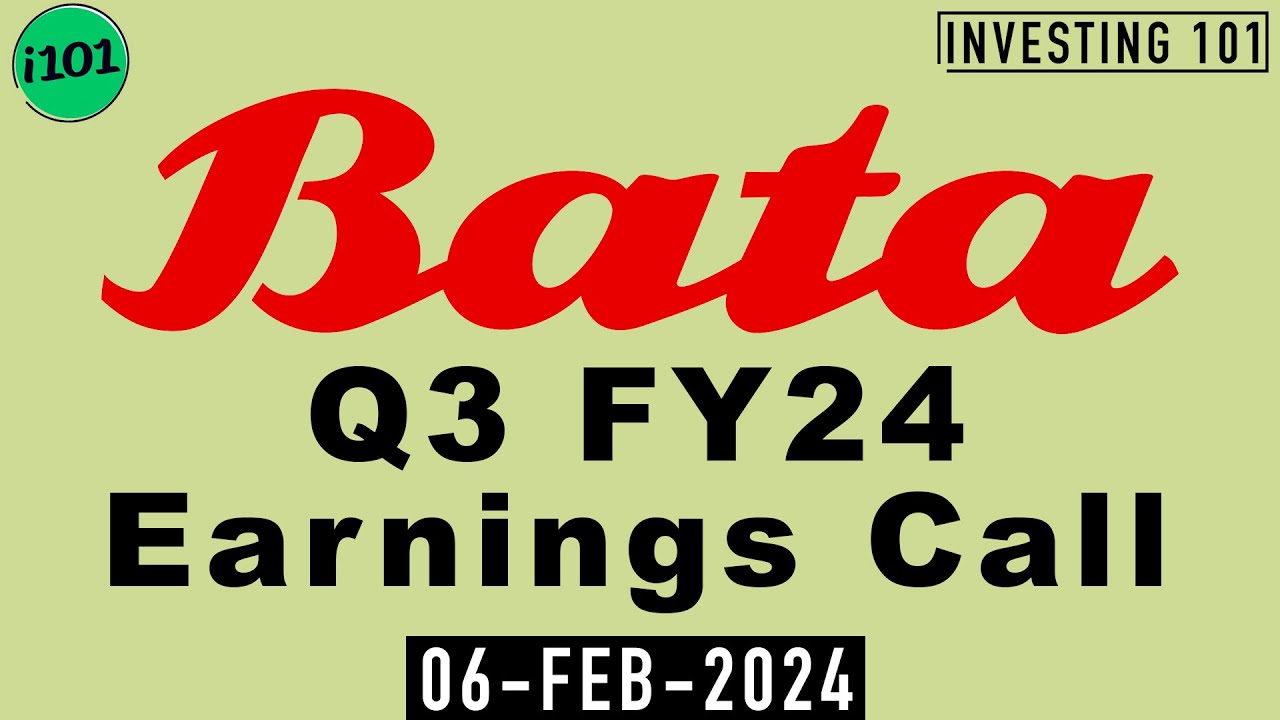 Bata India Q3 FY24 Earnings Call | Bata India FY24 Q3 Concall