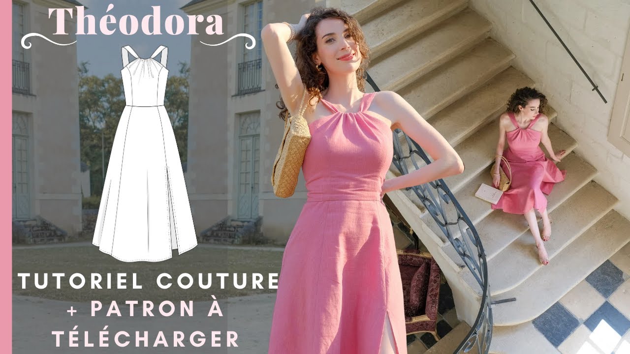 Tutoriel couture robe d'été | Théodora | patron à télécharger