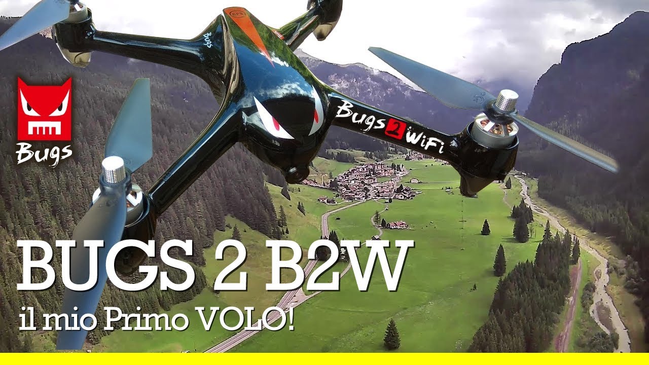 MJX RC BUGS 2 B2W - Primo volo ed impressioni (parte2)