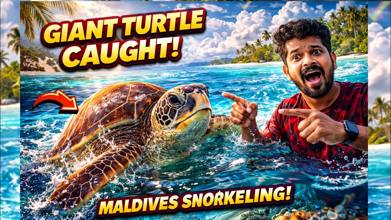 catching marine turtle🐢, parrot fish🦜🐠,  octopus 🦑 under water fishing #maldives #fishing
