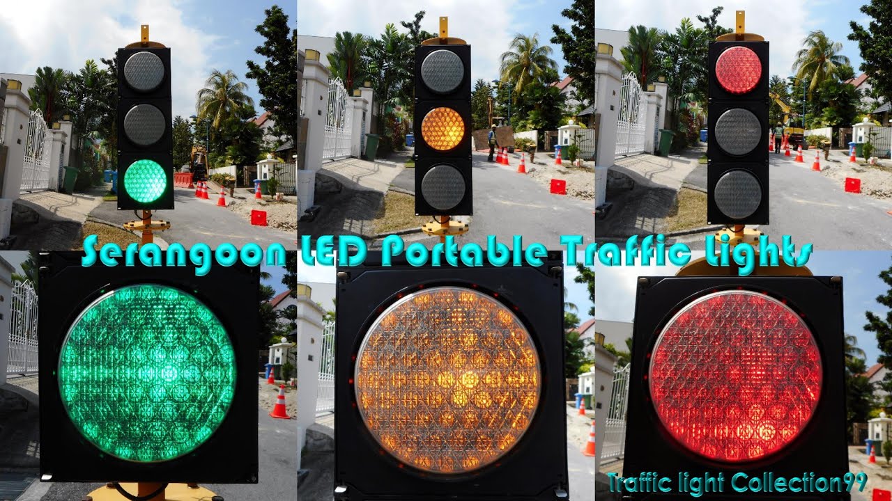 Serangoon LED Portable Traffic lights