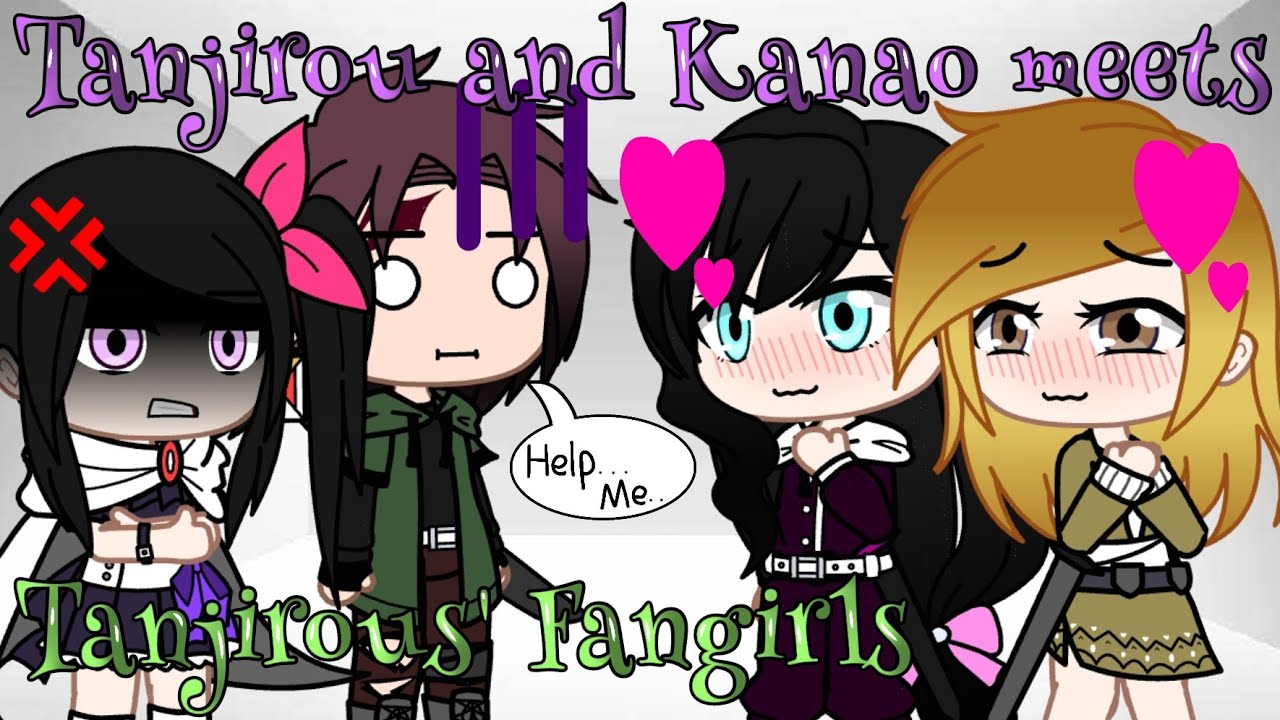 Tanjirou and Kanao meets Tanjirous' Fangirls {TanKana} Very short video