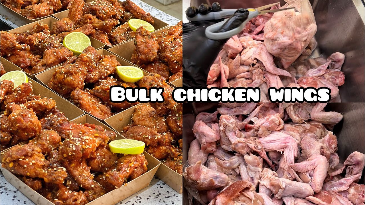 HOW I MADE 100+ CHICKEN WINGS || CHEF MAAH || BEST CHICKEN WINGS RECIPE