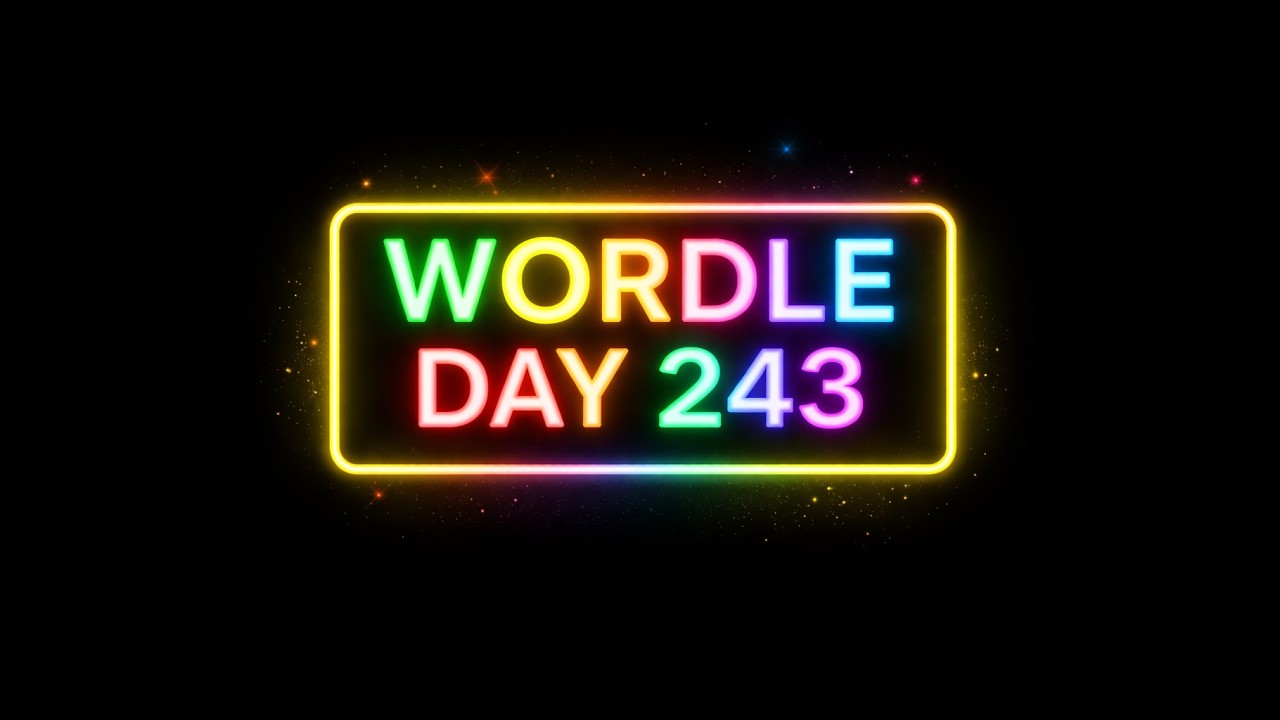 wordle day 243