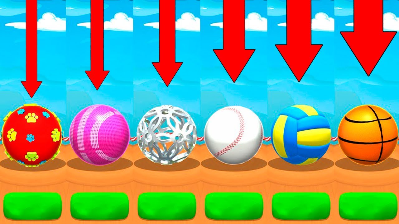Jump Balls - Only INSANE Balls, Levels 63-69! New Race-489