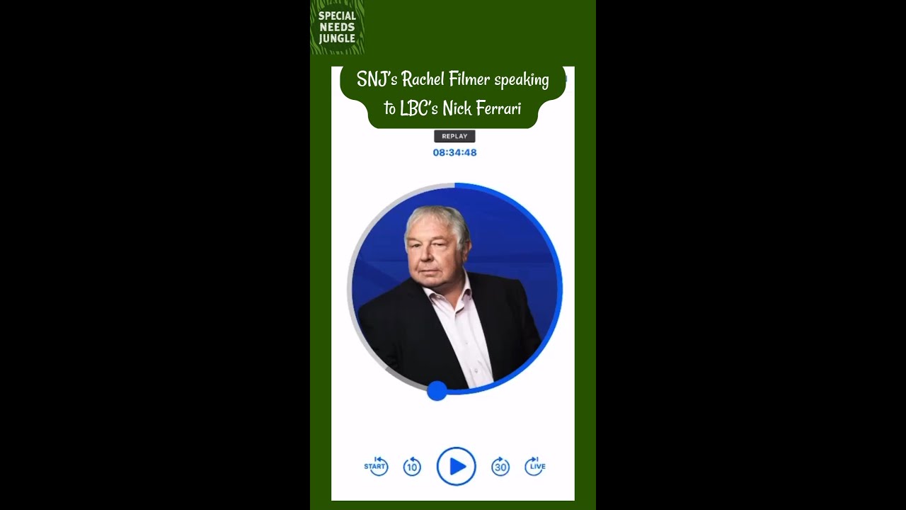 SNJ’s Rachel Filmer speaking to LBC’s Nick Ferrari