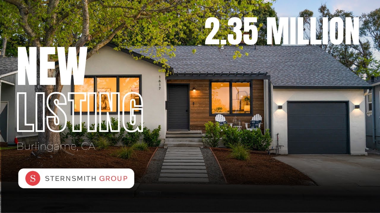 Tour of Beautifully Renovated Burlingame Village Home | 1517 Westmoor Rd