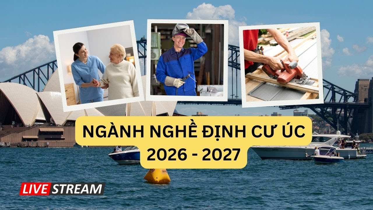 Ngành nghề hot định cư Úc 2026 - 2027