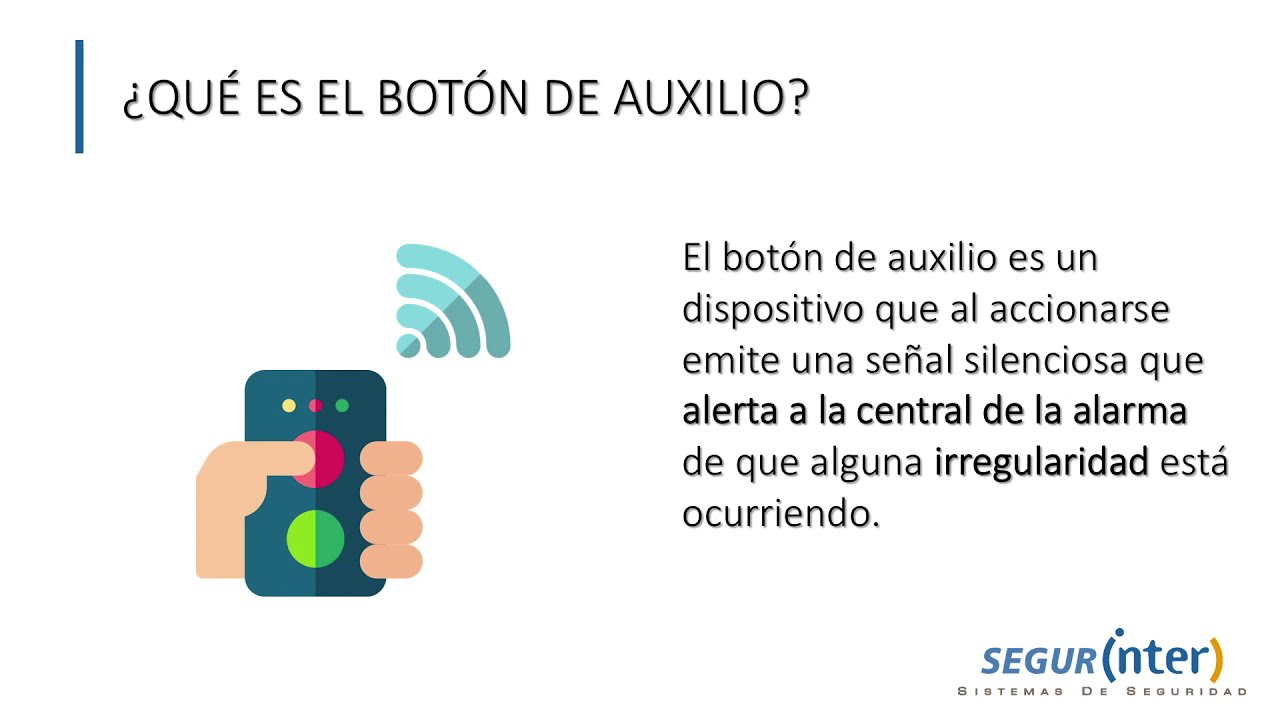 Bot&oacute;n de Auxilio