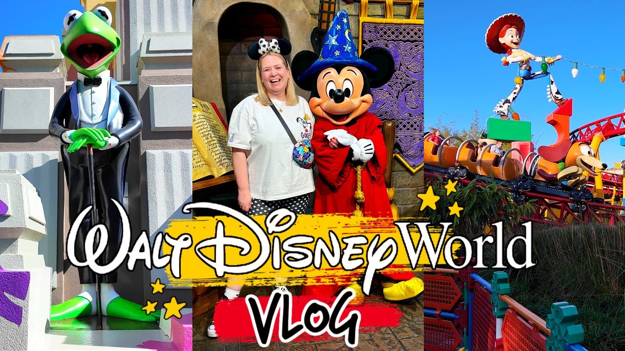 WALT DISNEY WORLD VLOGS 2025 🎬 Rope Dropping At Hollywood Studios, Rides, Characters & Shopping!