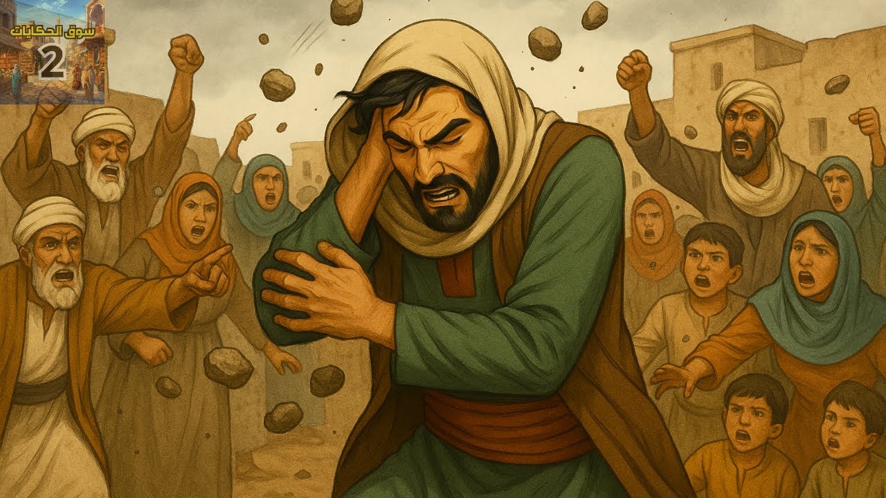 حاول إنقاذ أهل القرية من الخطر، فسخروا منه ورجموه بالحجارة، قصة ملهمة...