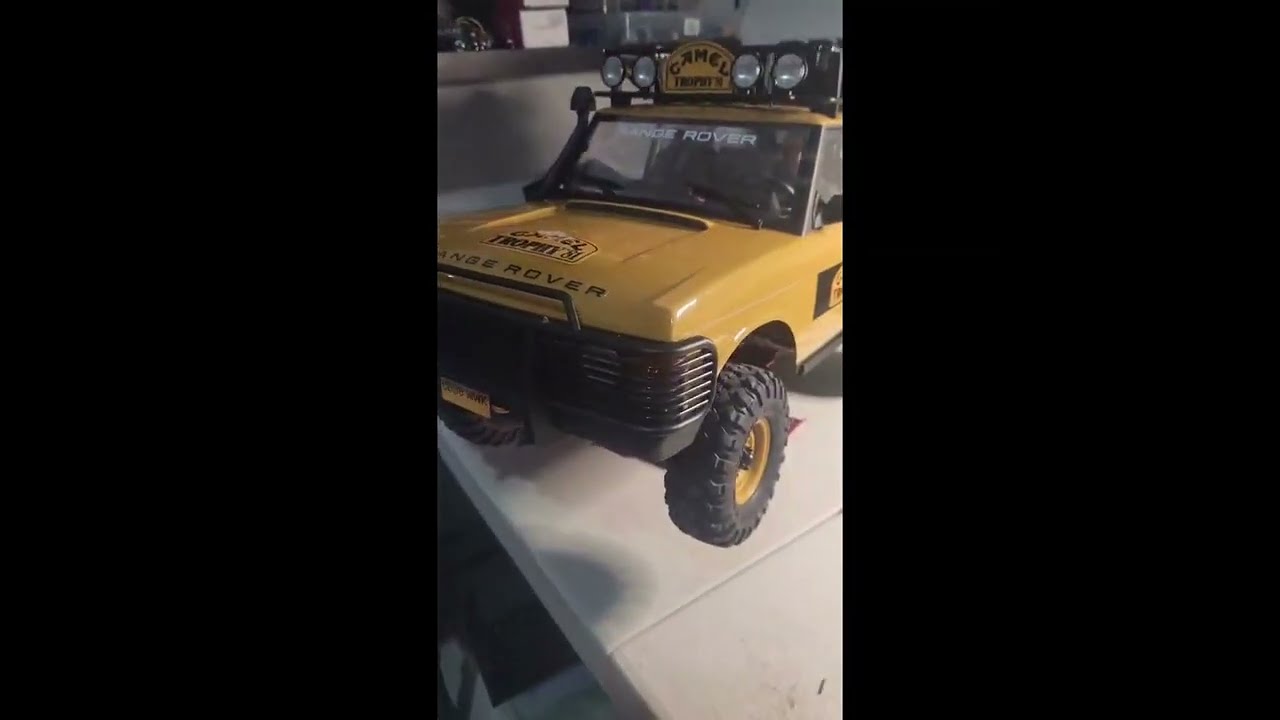 FMS Camel Trophy Range Rover reverse/utility light install