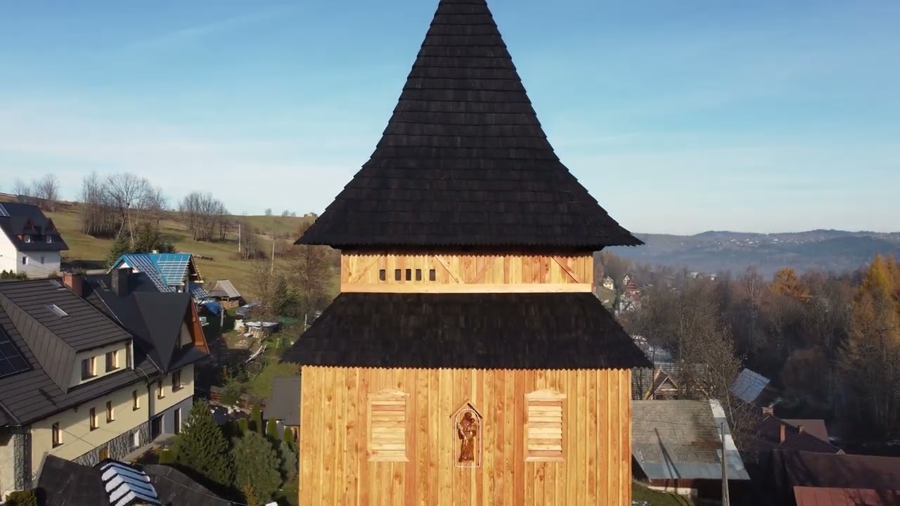 Renowacja wieży - Parafia Brzegi