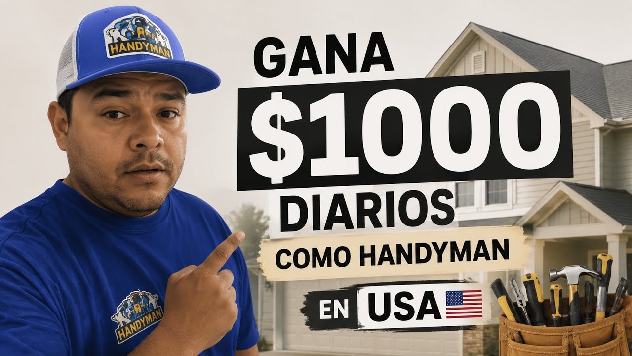 C&oacute;mo Empezar como Handyman y Ganar Bien en USA | Gu&iacute;a Completa