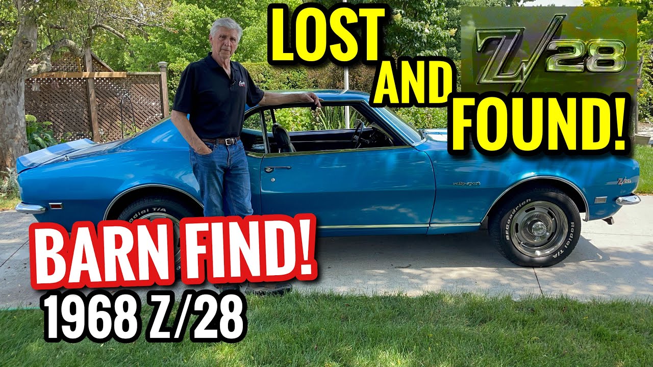 НАХОДКА! НАХОДКА В АМБАРАХ Z/28 RS Chevy Camaro 1968 года!