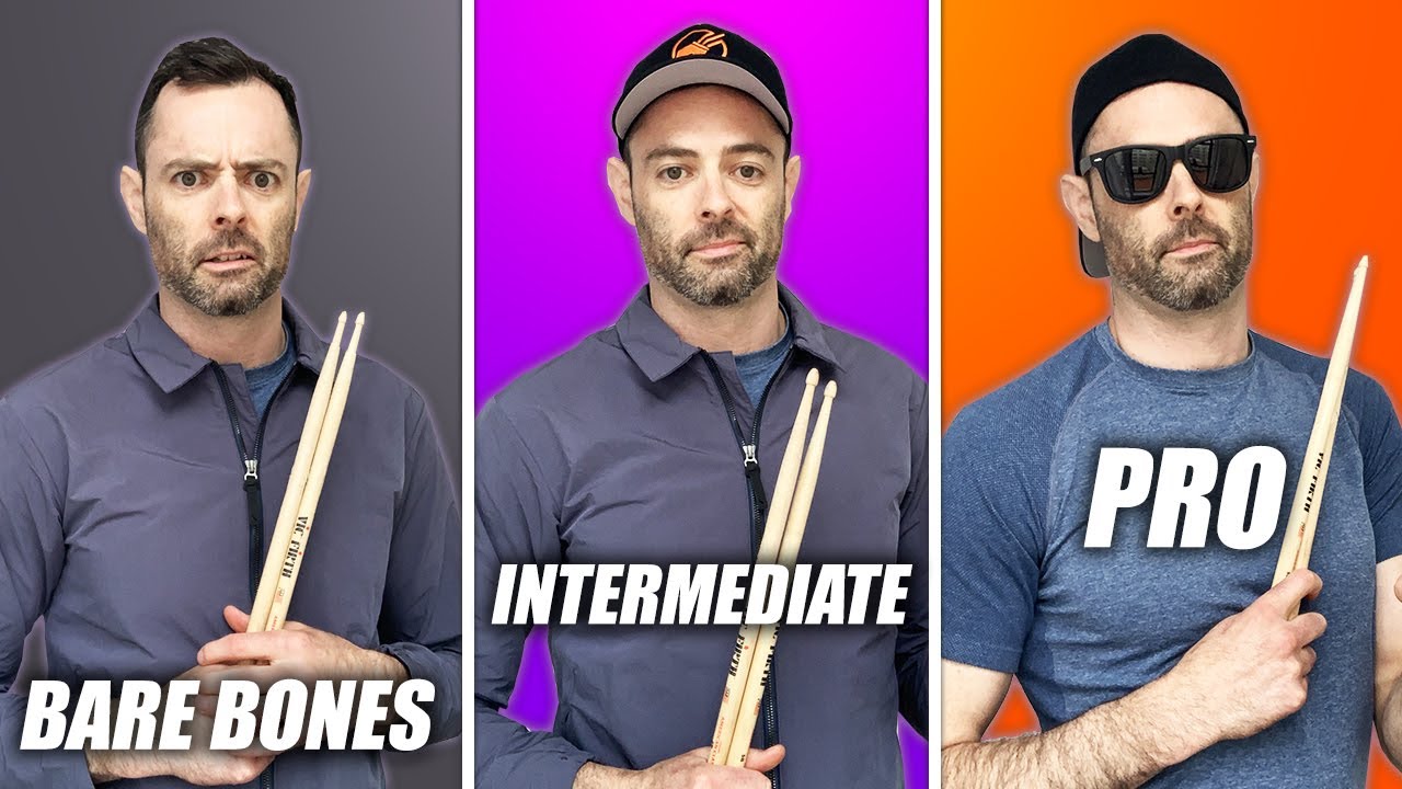 How to Record a Drum Cover (3 Levels)
