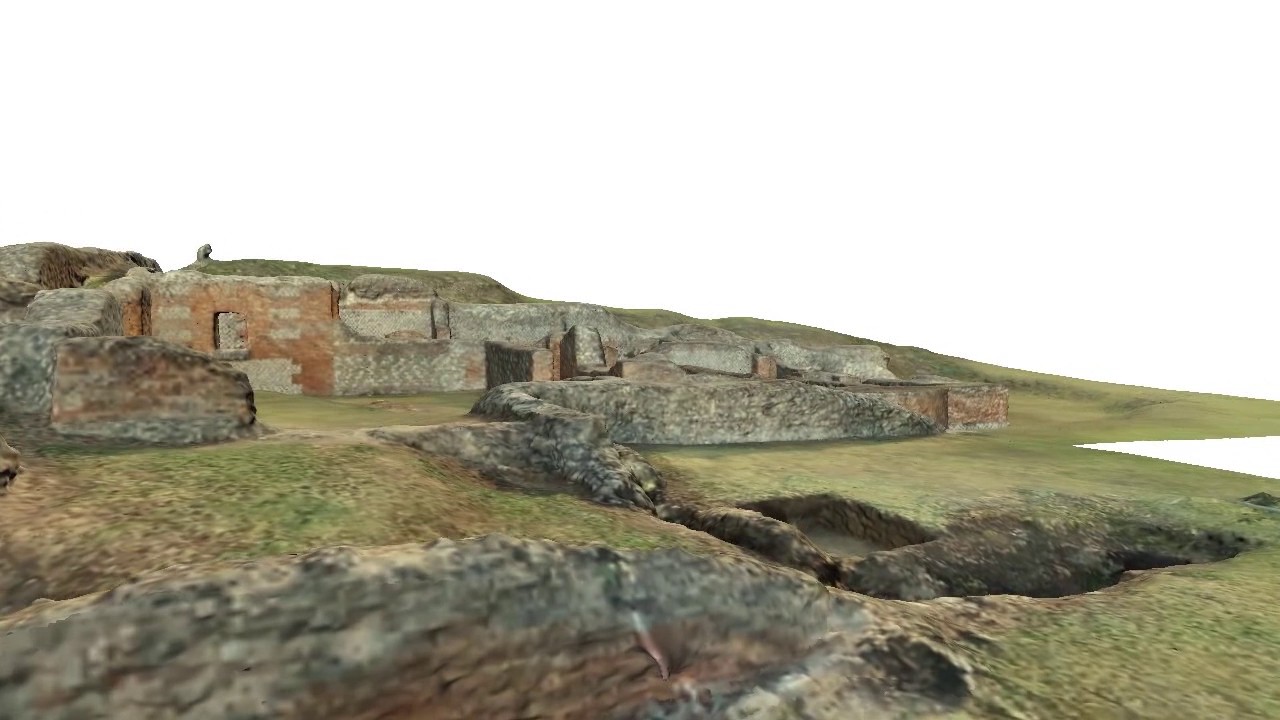 The Baths of Aeclanum (3D model)