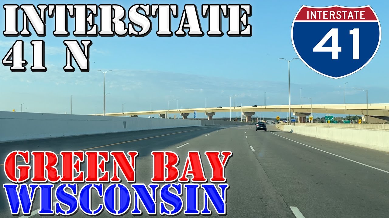 I-41 North - Fond du Lac to Green Bay - Wisconsin - 4K Highway Drive