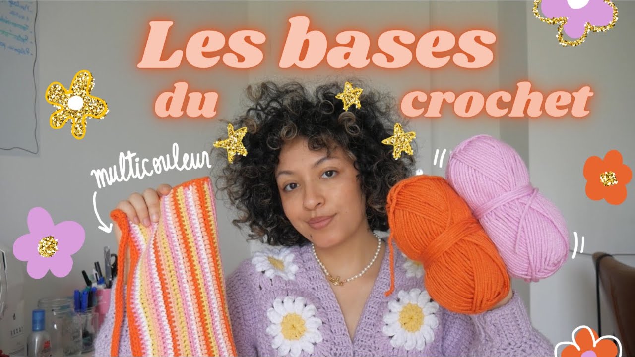 APPRENDRE LES BASES DU CROCHET - EP 3: CHANGER DE COULEUR  🧶