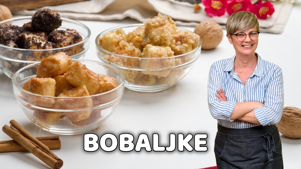 Kako se prave bobaljke | Tradicionalni rusinski recept s makom