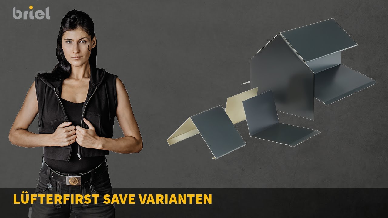 Für jedes Dach die passende Dachentüftung | Vorstellung der Lüfterfirst Save Varianten von Briel