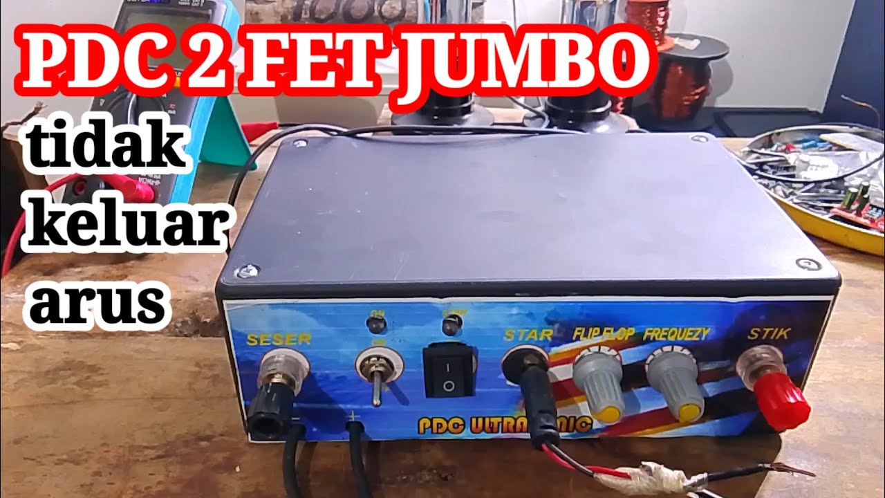 PERBAIKI SETRUM PDC 2 FET JUMBO ARUS TIDAK KELUAR,CUMA KIPAS YANG MUTER