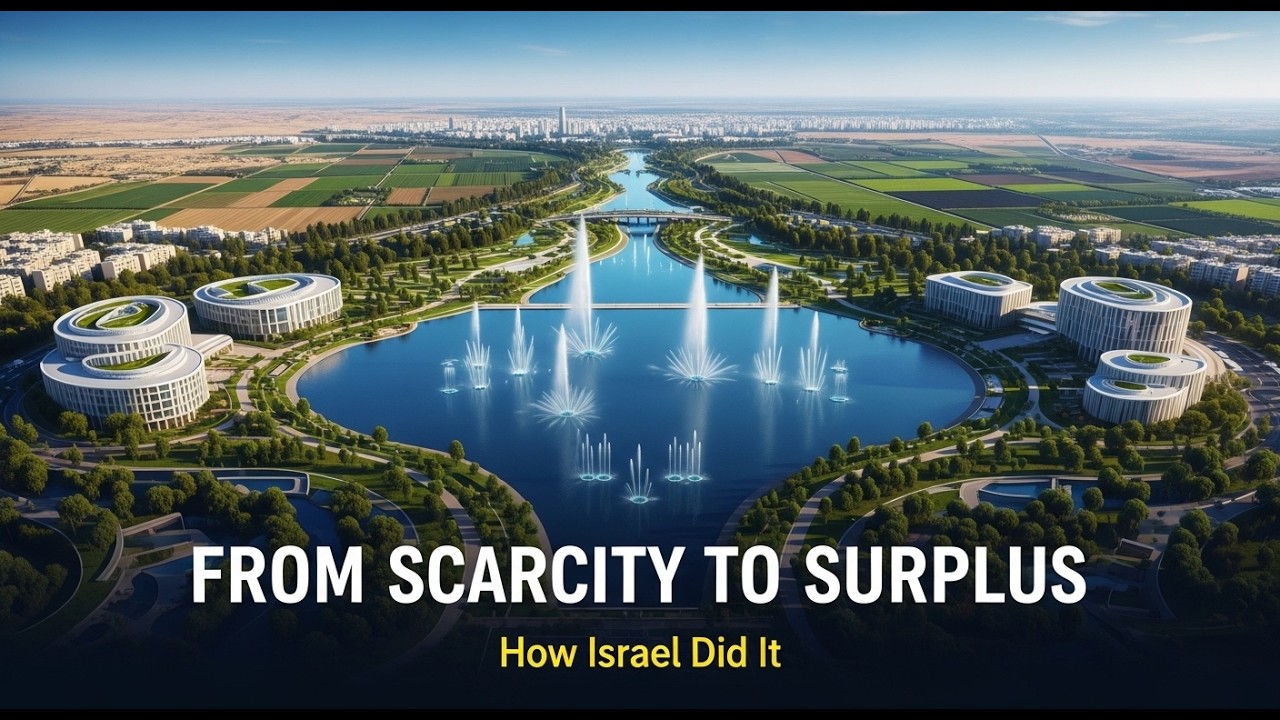 How Israel Built a Massive River Inside Desert That Changed The Nation | $1.5 Billion Megaproject