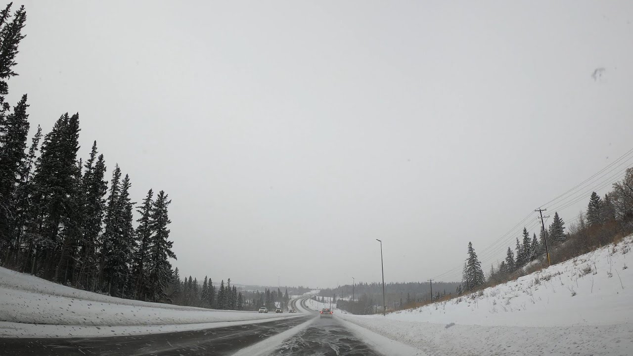 Driving in Winter at -45°C | 67St West