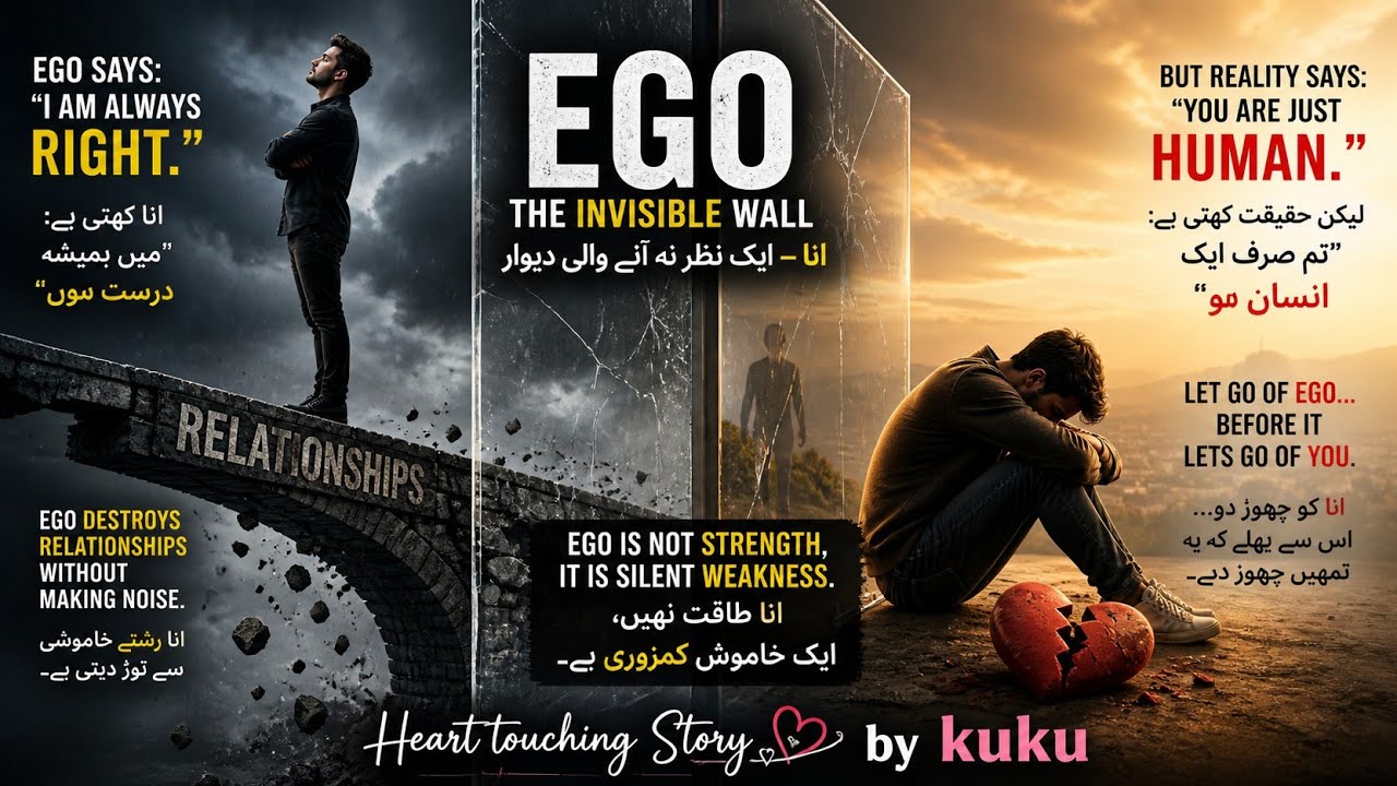 Ego Makes You Feel Big but Leaves You Alone | Emotional Life Lesson 💞 | Kuku