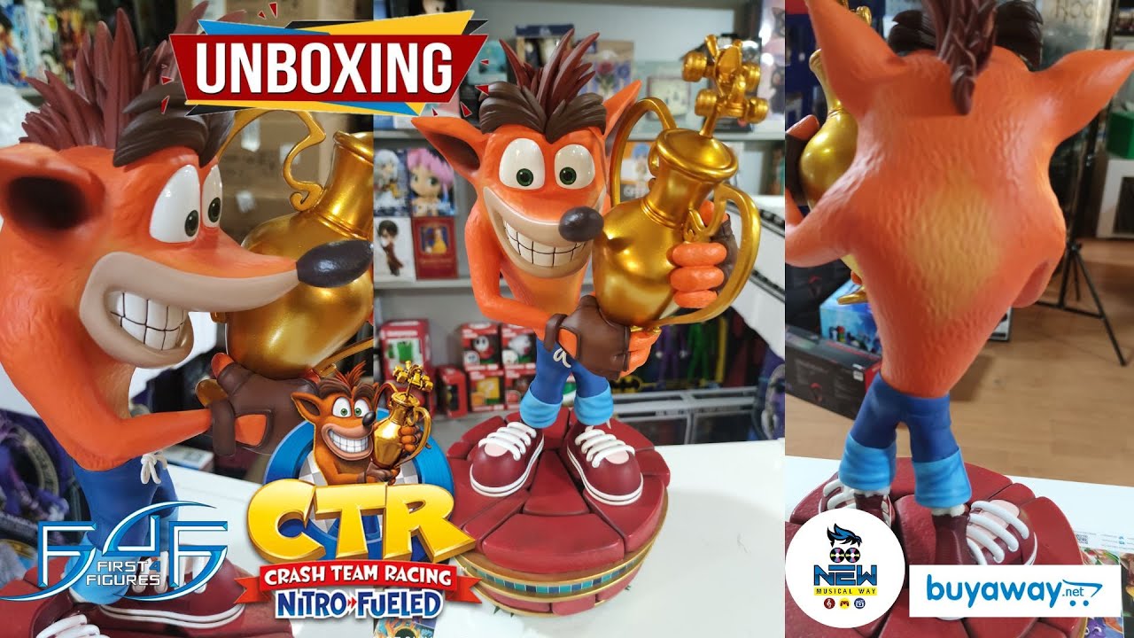First 4 Figures Crash Team Racing Crash Winner
