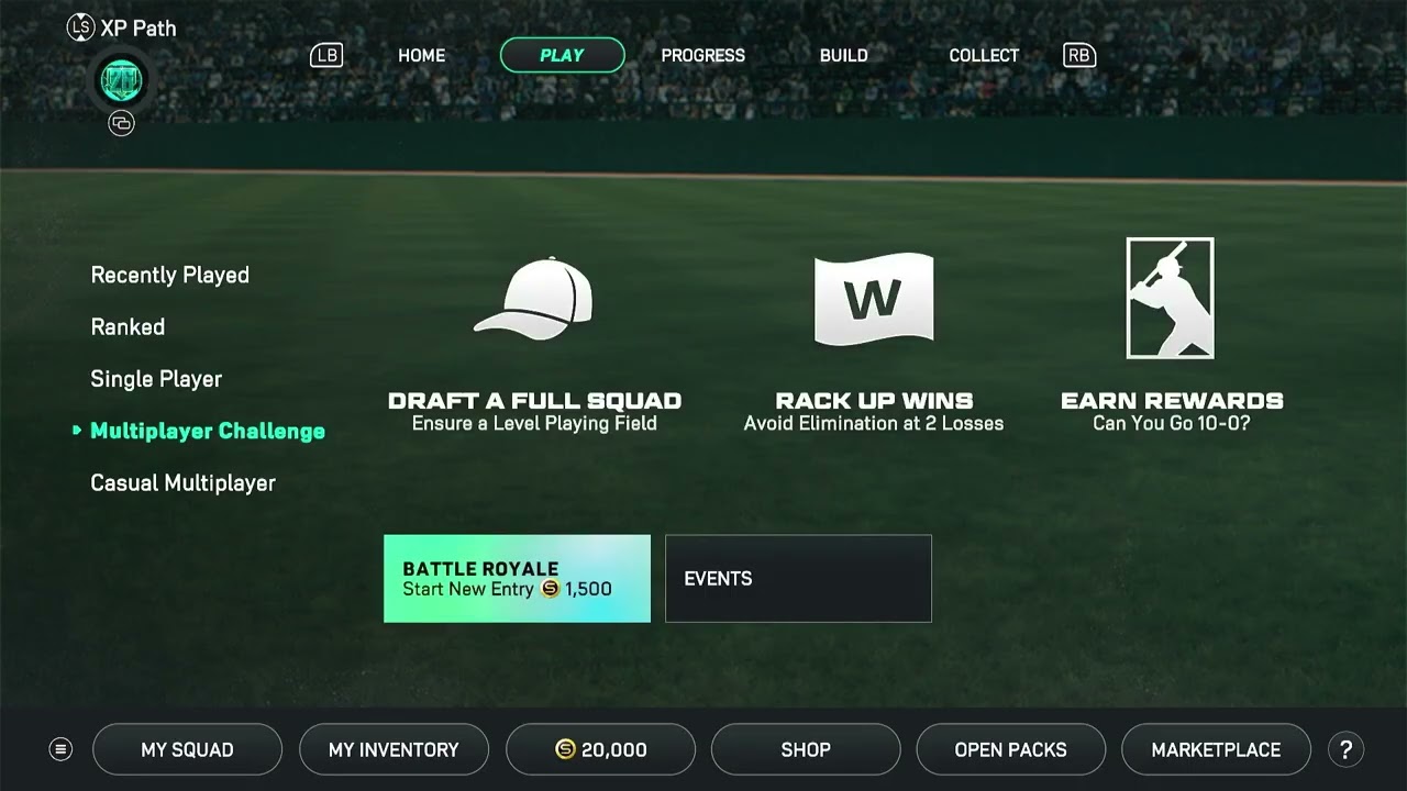 MLB The Show 26: Как играть в режиме &laquo;Королевская битва&raquo; и участвовать в событиях в режиме &laquo;Алмаз...