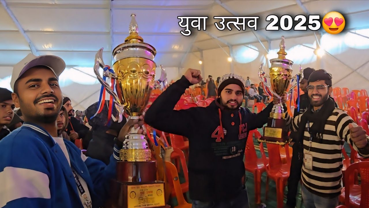 🏆Result वाला दिन 😍 युवा उत्सव 2025 (part-3) #anandkavlogs #youthfestival