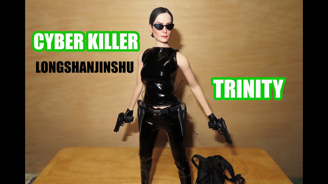 1/6 MATRIX TRINITY CYBER KILLER Longshanjinshu Figure unboxing & review! HACKER